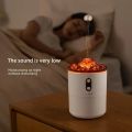 Volcano Fire Flame Air Humidifier Aroma Diffuser Essential Oils Diffuser Jellyfish Electric Aromatic Oasis for Home Bedroom. 
