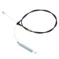 Lawn Mower Control Brake Cable GY21106 with Spring Replacement for JOHN DEERE L100 SERIES Car Accessories Parking Brake Cables. 