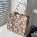 Portable Handbag Eco-friendly Bag Shopping Bag Large Capacity Shopping Bag Linen Shopping Bag Linen Tote. 