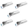 5X SFP Optical Module Gigabit Single-Mode Optical Module SFP--LX-SM1310 20KM Dual Fiber 1.25G for H3C. 