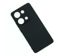 BLKNAIM 4in1 For Xiaomi Redmi Note 13 4G/ Redmi Note 13Pro 4G Phone Case Soft Silicone Phone Case+Ceramic Membrane tempered glass+Lens Film+Back Cover. 