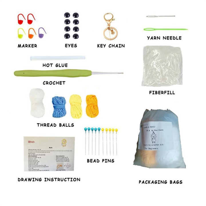 Beginner%20Crochet%20Kit%20Cute%20Ducks%20Crochet%20Kit%20Peasy%20Yarn%20Hook%20Needles%20with%20Instruction%20Tutorials%20Video%20Tutorials%20-%20Image%208