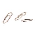 100Pcs Powerful Stainless Steel Clip Interlock. 