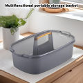 Cleaning Caddy For Cleaning Supplies With Handle - Portable Plastic Tote Organizer For Shower, Bathroom, Kitchen Bawei. 