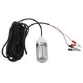 12V LED Green Underwater Submersible Night Fishing Light Crappie Shad Squid Boat Fishing Light. 