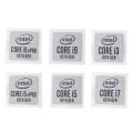 5pcs DIY Original 11th Generation Lntel Core I9 I7 I5 Sticker Laptop Desktop Cpu Label Office Sticker Label Laptop Computer Decoration DIY Label Notebook. 