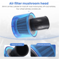 35Mm Air Filter Cleaner 45 Degree Bend Splash Proof Plastic Cover Waterproof Motorcycle 50Cc 110Cc 125Cc ATV Quad Scooter Go Kar. 