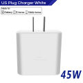 NEW Samsung 45w Wall Charger Original Pd 3.0 Super Fast Charger Cargador Tipo C Samsung Galaxy S24 Ultra S23 Plus S22 Fe Tab S10 S9. 