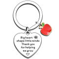 Thank You Keyring Keychain Gift For Teacher Colleague Nursery Teaching Assistant. 