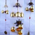 3 Bells Copper Wind Chime. 