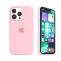 iPhone 13 Pro Max, 13Pro, 13 Luxury High Quality Silicon Back cover-Pink. 