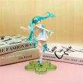 TRTEWWS 15th Anniversary Virtual Idol Singer Figure Two-Dimensional 21cm Hatsune Miku Figure Manga Statue PVC Figure Miku Anime Figure Fans GiftMini - Figures. 