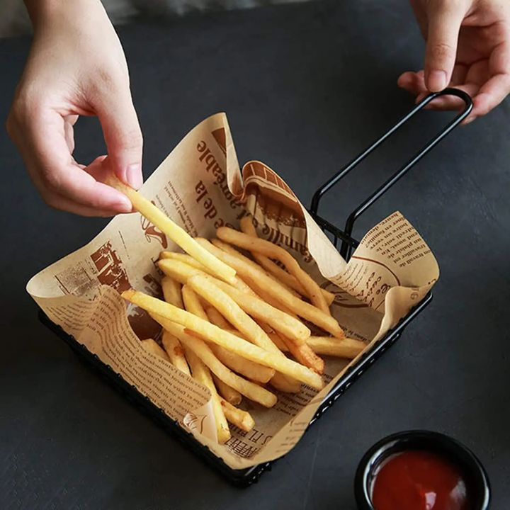 Oil%20proof%20paper%20Newspaper%20Paper%20Sheets%20for%20Burger%20Basket%20Liners%20Food%20Picnic%20Paper%20Greaseproof%20Wrappers%20Air%20Fryer%20Baking%20Paper%20-%20Image%202