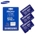 Samsung Original 128GB 256GB 512GB Memory Card Samsung Pro A2 U3 V30 TF/SD Memory Card. 