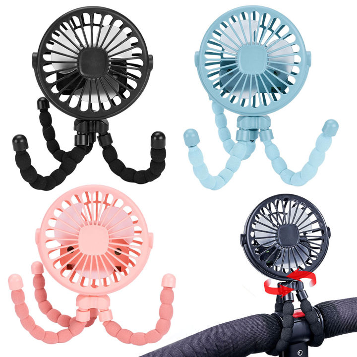 Born in the stroller fan, suitable for 3 fans with flexible tripod ...