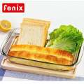 Pyrex Glass Baking Dish 1L High Boron Heat Resistant Glass Cake Plate Oven Bakeware Dessert Dish​ Kitchenware. 