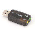 External USB Sound Card Audio Adapter Mic Speaker Audio Interface For Laptop PC. 