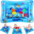 Tummy Time Water Mat Inflatable Baby Water Play Mat for Kids Perfect Sensory Toys Baby Early Development Activity Centers for Infants & Toddlers 3 to 24 Months Newborn Girls Boys. 