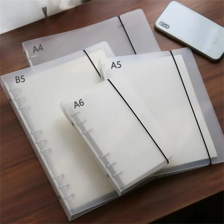 A5%20A6%20A7%20Transparent%20Folder%20Loose%20Leaf%20Binder%20Ring%20Binder%20Notebook%20Inner%20Core%20Cover%20Journal%20Planner%20Stationery%20Office%20Supplies%20-%20Image%204