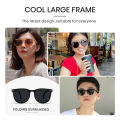 [ ] Cyxus Foldable Polarized Sunglasses Women Portable Folding Shades UV400 Protection Day-View Sunscreen Protective Fexible TR Frame Eyeglasses Original Brand 1019Mini - Figures. 