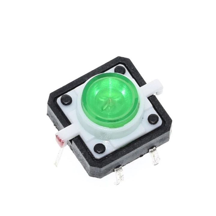 5PCS%2012X12X7.3mm%20Tactile%20Push%20Button%20Switch%20Momentary%20Tact%20LED%205%20Color%20%2012*12*7.3mm%2012*12*7.3%20Red%20Green%20Blue%20Yellow%20White%20-%20Image%202