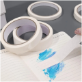20M White Masking Tape Drawing No Trace Writable Masking Tape Automobile Handwritten White Painting Paper School Supplies Wall Trim Tape 1Roll. 