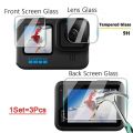Tempered Glass Screen Protector Cover Case for GoPro 12 11 10 9 Lens Protection Protective Glass for Hero. 