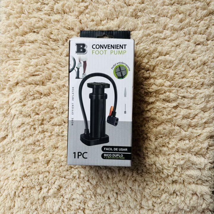 Mini%20Portable%20Bike,%20Bicycle%20Tire%20Hand%20Foot%20Activated%20Floor%20Pump(Black)%20with%20Presta%20Schrader%20Dunlop%20Valves%20Extra%20Valve%20and%20Gas%20Needle%20-%20Image%202