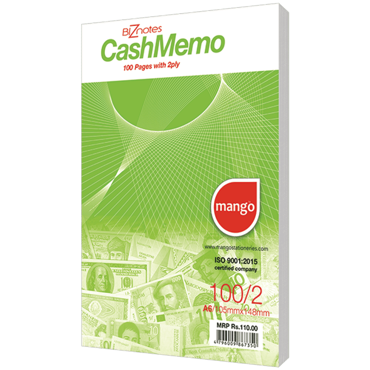 Rathna Cash Memo - Small