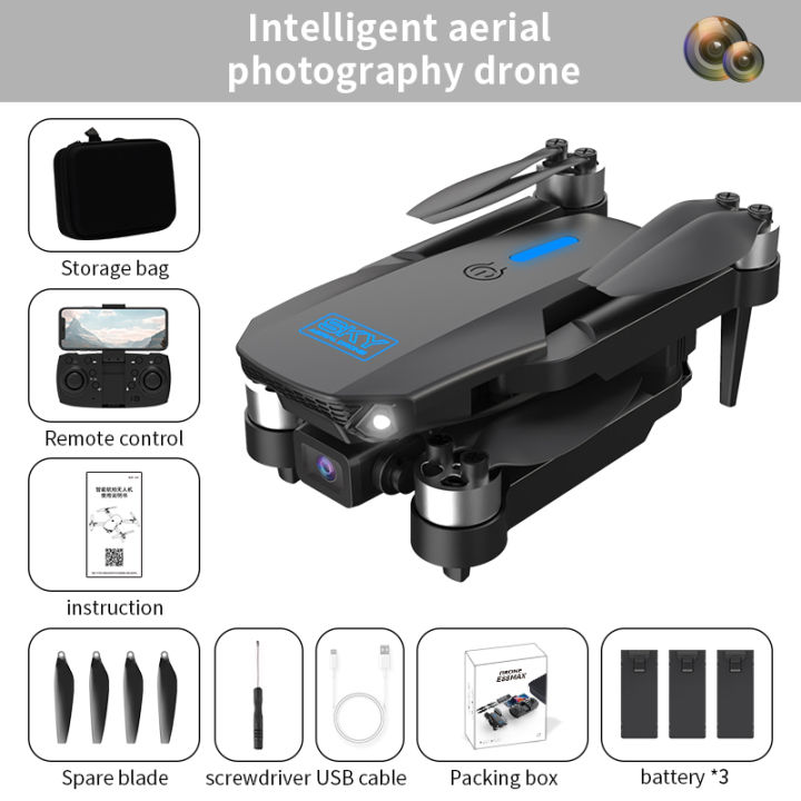E88%20Max%20Professional%20Drone%204k%20Wide-angle%20HD%20Dual%20Camera%20WiFi%20FPV%20Height%20Hold%20Foldable%20RC%20Quadrotor%20Helicopter%20-%20Image%207