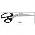 High Quality Stainless Steel - Professional Scissors- Senior Tailoring black Handle 10.2 inches. 
