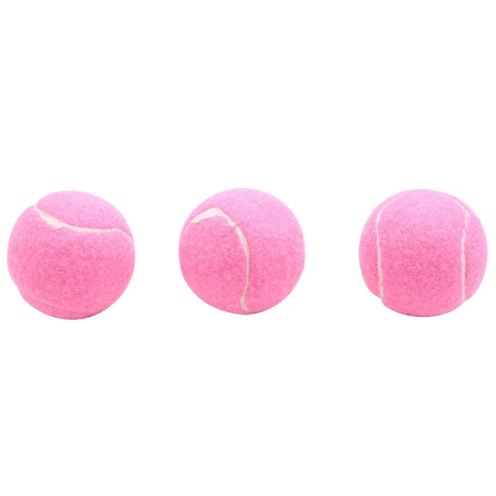 6Pc%20Pack%20Pink%20Tennis%20Balls%20Wear-Resistant%20Elastic%20Training%20Balls%2066mm%20-%20Image%208