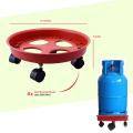 Movable Gas Cylinder rolling Trolley. 