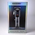 Geemy GM-8051 Professional Hair & Beard Clipper with Digital Display | Rechargeable USB Trimmer | Stainless Steel Blade | Cordless Hair Cutting Machine. 