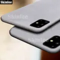 For Samsung M51 Matte Silicone Phone Case for Samsung Galaxy M51 Super Scrub Non-slip Back Cover. 