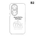 Huawei P50 Pro Hydrogel Screen & Back Protector – Clear / Matte, Scratch Resistant, Self-Healing Film. 