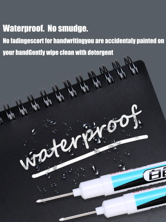 Waterproof%20Oil%20Based%20White%20Permanent%20Markers%20Permanent%20Marker%20Pens%20Environmental%20White%20Marker%20Pen%20for%20Wood%20Rock%20Plastic%20Leather%20-%20Image%202