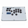 FORIDE Arcade Fighting LED Hot-Swap for Leverless Controller Xinput/Dinput Mini Buttons Console for PC/NS///Steam. 