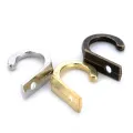 10Pack  Wall Mounted Hook  / Metal Hook Single Hook /Antique Style Metal Bronze Hook /Wood Board Mounted Robe Hooks with Screws:Bronze,10 Pack. 