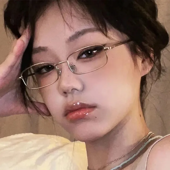 No%20Makeup%20Decorative%20Glass%20-%20For%20Women%20Men%20-%20Metal%20Square%20Frame%20Glasses%20-%20Vintage,%20Fashion,%20Y2K%20-%20Anti-Blue,%20Eye%20Protection%20-%20Flat%20light%20Eyeglass%20-%20Image%205