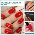 RenconghoujuanFifty percent discount Nailpop Soft Gel Tips for Nails Acrylic Material Short Medium Length Artificial Nail Capsule Accessories and Tools 120pcs/Box. 