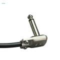 Guitar Patch Cable for Guitar Pedal Board, Guitar Pedals 1/4" inch TS Right Angle Guitar Patch Cable Flexible Patch Cords for Guitar Pedals. 