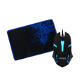 RGB Programmable Gaming Mouse M66 + Q3 Mouse Pad – High-Precision Gaming Combo - SKU - 41. 