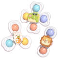 【Free-delivery】 3pcs Suction Spinner Baby Bath Funny Game Toys for Children Girls Boys Infant Sensory Stress Reliever. 