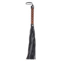 Outdoor Sports Non Slip Leather Training Ergonomic Equestrian Horse Riding Whip. 