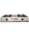 Gas Cooker - Silver. 