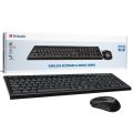 Wireless Keyboard & Mouse Combo Pack Verbatim. 