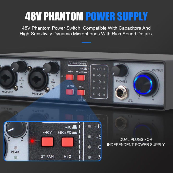 Sound%20Interface%20Mixer%2020Hz-20kHz%2048V%20DJ%20Mixer%20Convenient%20Control%20Built%20in%20Preamp%20for%20Studio%20for%20Computers%20-%20Image%202