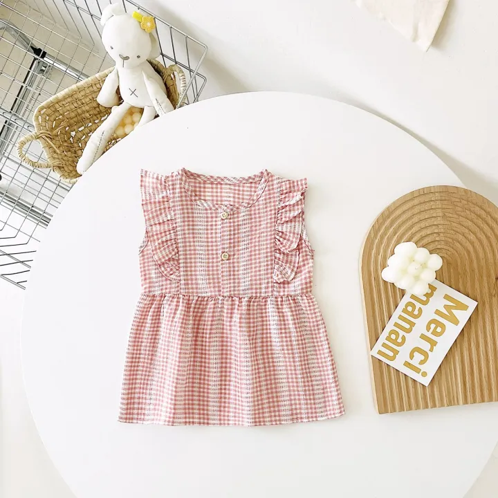 Cute%20Princess%20Baby%20Girls%20Dress%20Comfortable%20Fashionable%20Sleeveless%20Kids%20Clothing%20Korean%20Style%20-%20Image%209