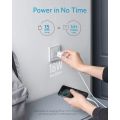Anker - PowerPort Nano 20 Watt USB Type-C Wall Charger - White A2633 20w fast charge for new iPhone14/13/12/11/X series. 